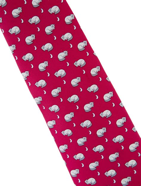 hermes cat tie